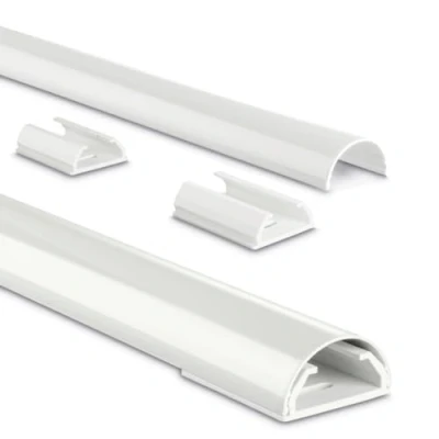 Afbeelding van Hama 00220988 Kabelgoot Aluminium Wit star (l x b h) 1100 33 18 mm 1 stuk(s)