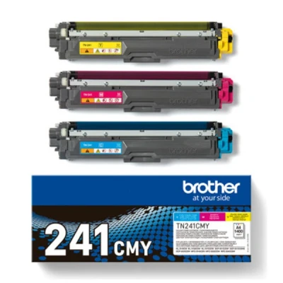 Image de Brother Tn 241 Cyan / Magenta Jaune