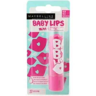 Afbeelding van Maybelline MAY BABY LIPS BLSgb/fr/all 27 FRESH PIN Vrouwen lipbalsem