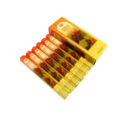 Afbeelding van HEM Wierook Indian Spices Slof (6 pakjes/120 stokjes)