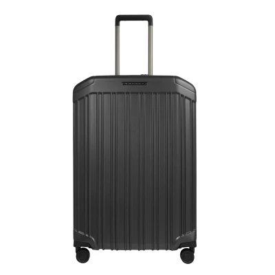 Afbeelding van Piquadro Expandable Trolley, Maat: One Size, Matt black