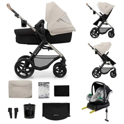 Afbeelding van kk Kinderkraft MOOV 2 Poussette multifonction 4 en 1 EVA Gris
