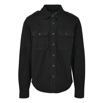 Afbeelding van Brandit Vintage Overhemd, Heren, Maat: 4XL, Black