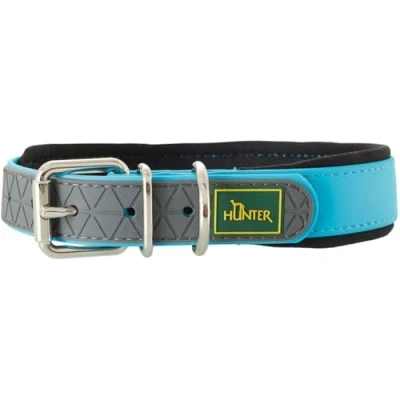 Afbeelding van Hunter Hondenhalsband Convenience Comfort Turquoise