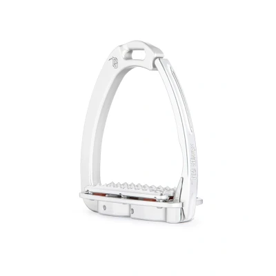 Image de Tech Stirrups Étriers Venice Plus Dressage Argent/Argent