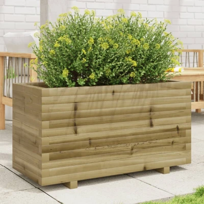 Afbeelding van Plantenbak 90x40x49,5 cm geïmpregneerd grenenhout