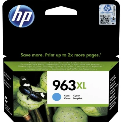 Afbeelding van HP 963XL originele high capacity cyaan inktcartridge (3JA27AE)