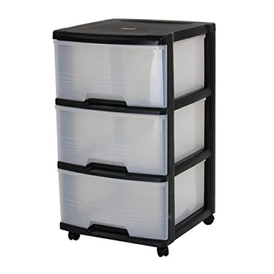 Afbeelding van Curver Verrijdbare schappenmand 3x20L