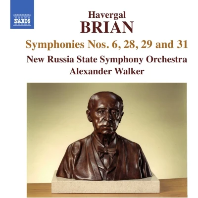 Afbeelding van New Russia State Symphony Orchestra, Alexander Walker Brian: Symphonies Nos. 6, 28, 29 And 31 (CD)