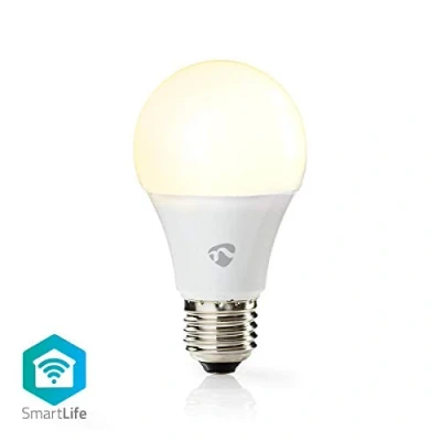 Afbeelding van Slimme lamp E27 Nedis SmartLife Peer (LED, 9W, 800lm, Warm wit, Dimbaar)