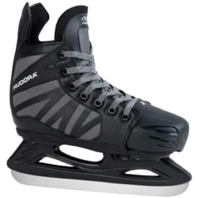 Afbeelding van Hudora Power Play IJshockeyschaatsen Zwart, Maat 32 35