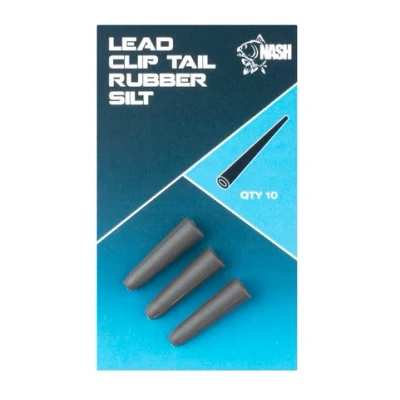 Afbeelding van Nash Lead Clip Tail Rubber Dark Silt Klein materiaal