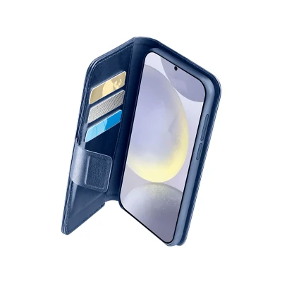 Afbeelding van Cellularline Cover Samsung Galaxy S25 Book Agenda Blauw (bookag2gals25b)