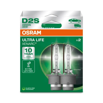 Image de 2 ampoules osram d2s ultra life xenarc