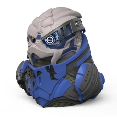 Afbeelding van TUBBZ Garrus eendenfiguur om te verzamelen van vinyl rubber officiële Mass Effect merchandise Sci Fi Action FPS videogames