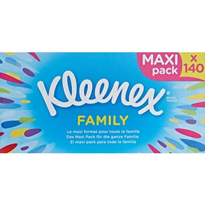Afbeelding van Kleenex Family Maxi formaat, 2 zakdoekdozen