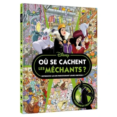 Image de DISNEY CLASSIQUES Où se cachent les méchants ? Cherche et trouve