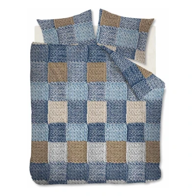 Afbeelding van Ariadne at Home Wool Shades dekbedovertrek 240x200220 Blauw