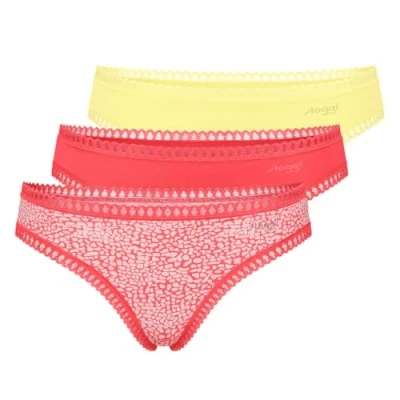 Image de Sloggi GO Crush Mini C3P Multiple Colours 15, Plusieurs couleurs : XS