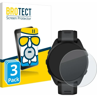 Afbeelding van BROTECT Screenprotector voor Garmin Forerunner 165 Folie Beschermfolie Beschermglas matte (3 Stuks)