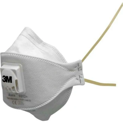 Afbeelding van 3M 9312+ FFP1 Aura stofmasker met ventiel 7100258911