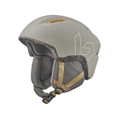 Afbeelding van Bollé Eco Atmos Skihelm Oatmeal Matte 52 55 Cm Grijs Skihelmen