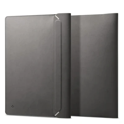 Afbeelding van Spigen Valentinus MacBook 13 / 14 inch sleeve grijs