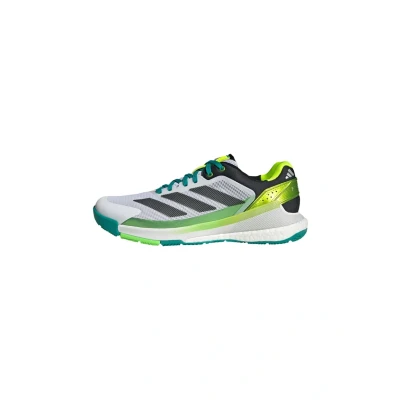Afbeelding van adidas Performance Crazyquick Boost Padelschoenen Cloud white core black lime burst, Heren, Maat: 37 1/3, burst