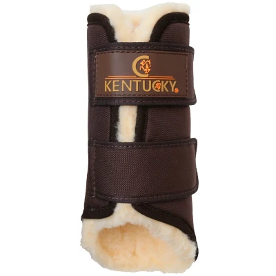 Afbeelding van Kentucky Horsewear Turnout Boots Bruin Solimbra Front Maat Full