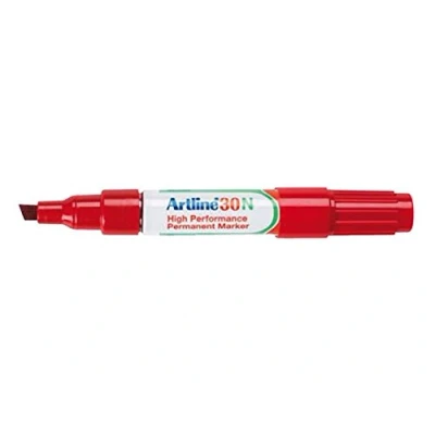 Afbeelding van Viltstift Artline 30 schuin 2 5mm rood