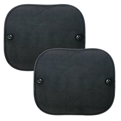Afbeelding van Car Plus Zonneschermen Zijruit 3 laags 36 X 44 Cm Zwart 2 Stuks
