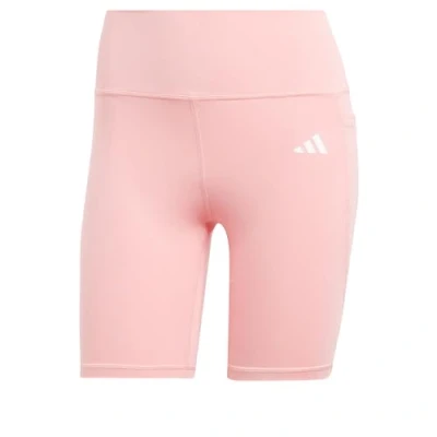 Afbeelding van adidas Performance Optime Essentials Stash Pocket Short Legging, Dames, Maat: Small, Semi pink spark
