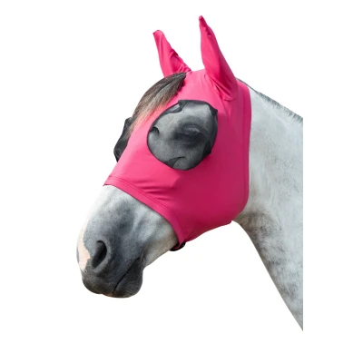 Image de HKM Masque Anti Mouches Elastic MagentaVendu par Agradi