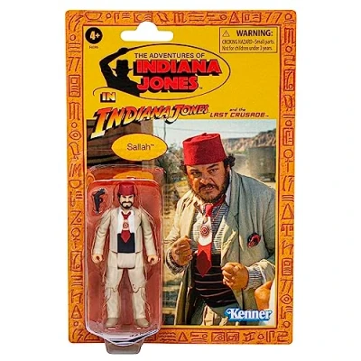 Afbeelding van Indiana Jones en de laatste kruistocht Sallah retro actiefiguur 9,5 cm