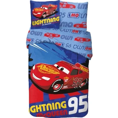 Afbeelding van Disney Cars Dekbedovertrek 140x200 Cm 100% Katoen Eenpersoons