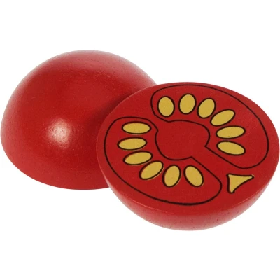 Afbeelding van BigJigs Halve tomaat 1 stuk