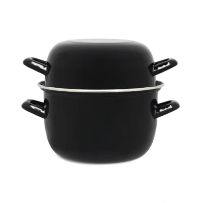 Afbeelding van MENASTYL Bakpan 18cm 2L7 van geëmailleerd staal, perfect voor vormen zoals in restaurant! 3645567