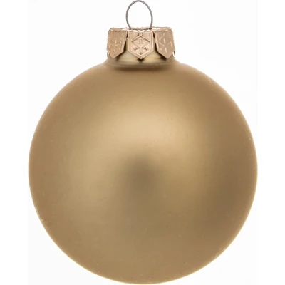 Afbeelding van Decoris Kerstbal Set Van 16 Goud