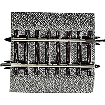 Afbeelding van H0 RocoLine (met ballastbed) 42513 Rechte rails 57.5 mm 6 stuk(s)