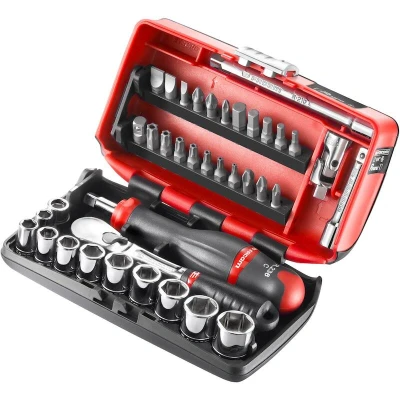 Image de FACOM RL.NANO U1 coffret avec douilles 1/4 6 côtés en pouces
