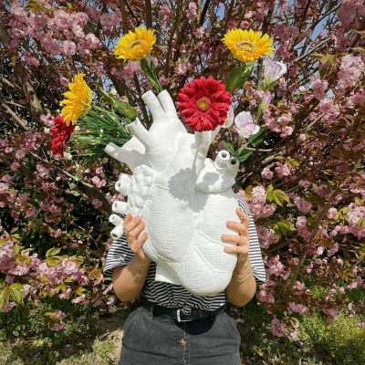 Afbeelding van Seletti Love In Bloom Vaas Wit