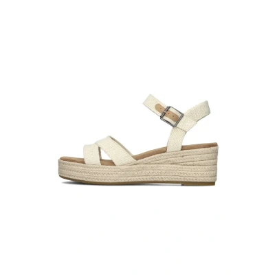 Afbeelding van TOMS Audrey Espadrilles, Dames, Maat: 36, Beige Schoenen