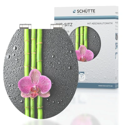 Afbeelding van Toiletbril met soft close ASIA MDF hoogglans