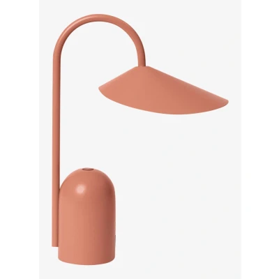 Afbeelding van ferm LIVING Arum Oplaadbare Tafellamp Sienna