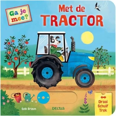 Afbeelding van Ga je mee? Met de tractor