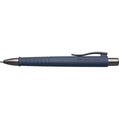 Afbeelding van Faber Castell balpen Polyball Urban XB marine blauw FC 241189