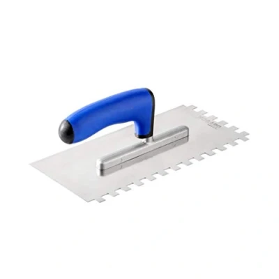 Afbeelding van HOGARD Tandtroffel 10 mm, professionele tandspatel van roestvrij staal, tandspatel, gemaakt in de EU, vertanding x mm