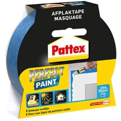Afbeelding van Pattex Afplaktape Schilders Tape 30 mm x 25 meter Blauw