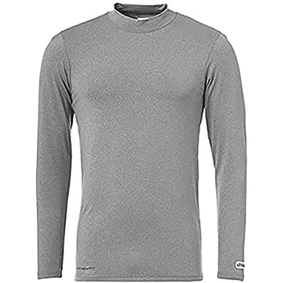 Afbeelding van Uhlsport Distinction Colors Longsleeve Heren Donkergrijs Gemeleerd Maat: S