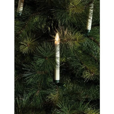 Afbeelding van 5 draadloze witte LED kaarsen WW 1935 100 op batterijen, buiten, extra set voor 1930
